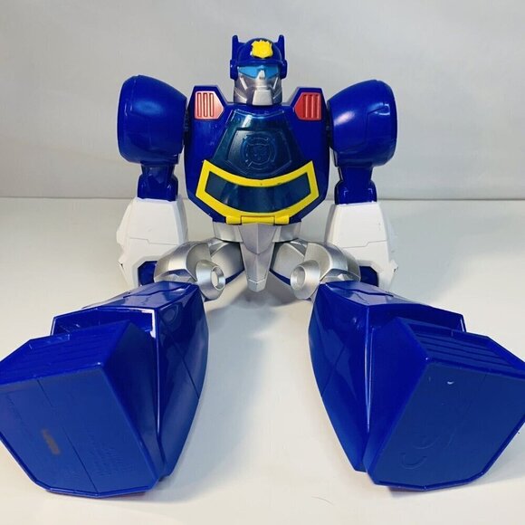 Transformers Rescue Bots CHASE Police 12" Hasbro Playskool Heroes Action Figure - Picture 11 of 11